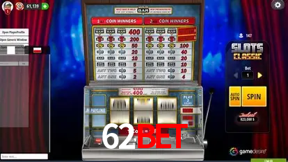 A Popularidade dos Caça-Níqueis no 62bet